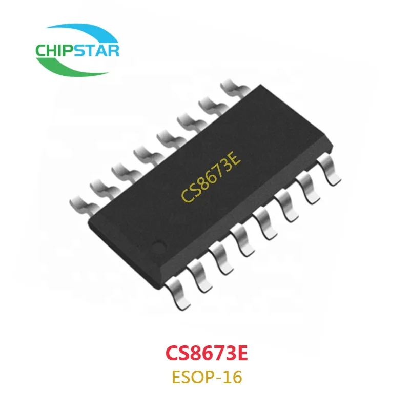 Новый оригинальный высококачественный CS8673E CS8673 8673 SOP16 Класс D аудио усилитель CHIPSTAR ICs (электронные