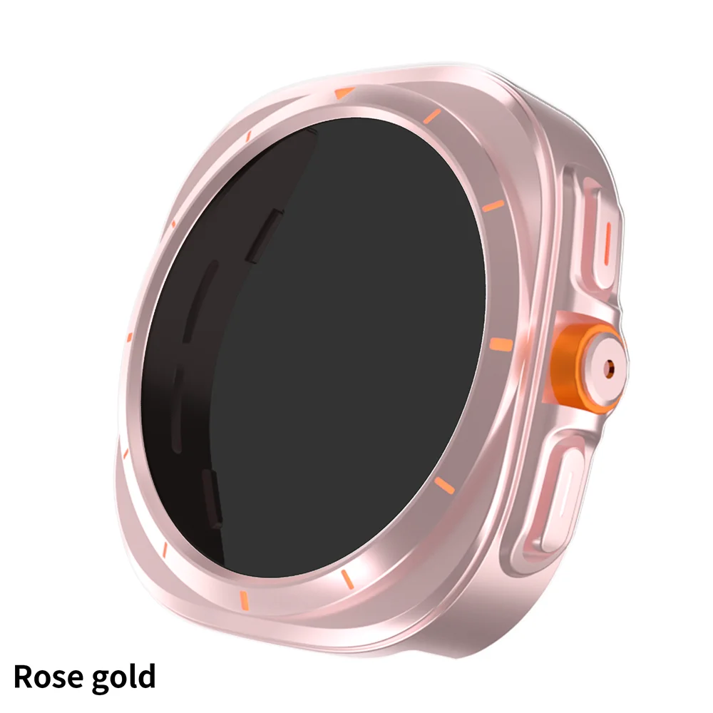 New Change To Ultra 47mm PC Case For Samsung watch6 Privacy Privacy Glass case for samsung watch6/7 Privacy changes to 47mm case