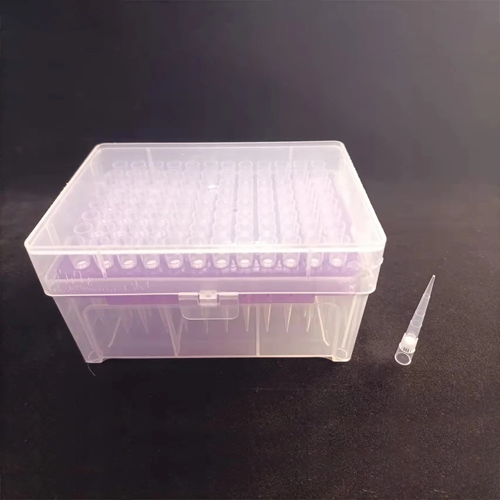 Wholesale Best Selling Lab Disposable Plastic 200ul Lts Pipette Tip With Box