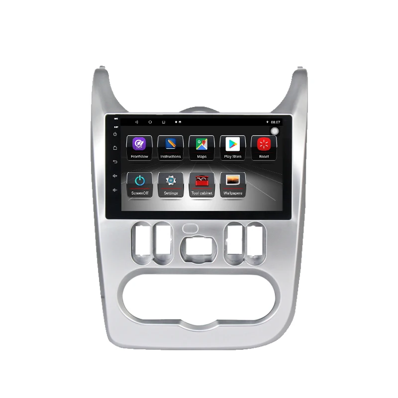 Android Car Dvd Player Car Radio For Renault Logan L90 Sandero Lada Lergus largus Dacia Duster 2010-2017 Car Video