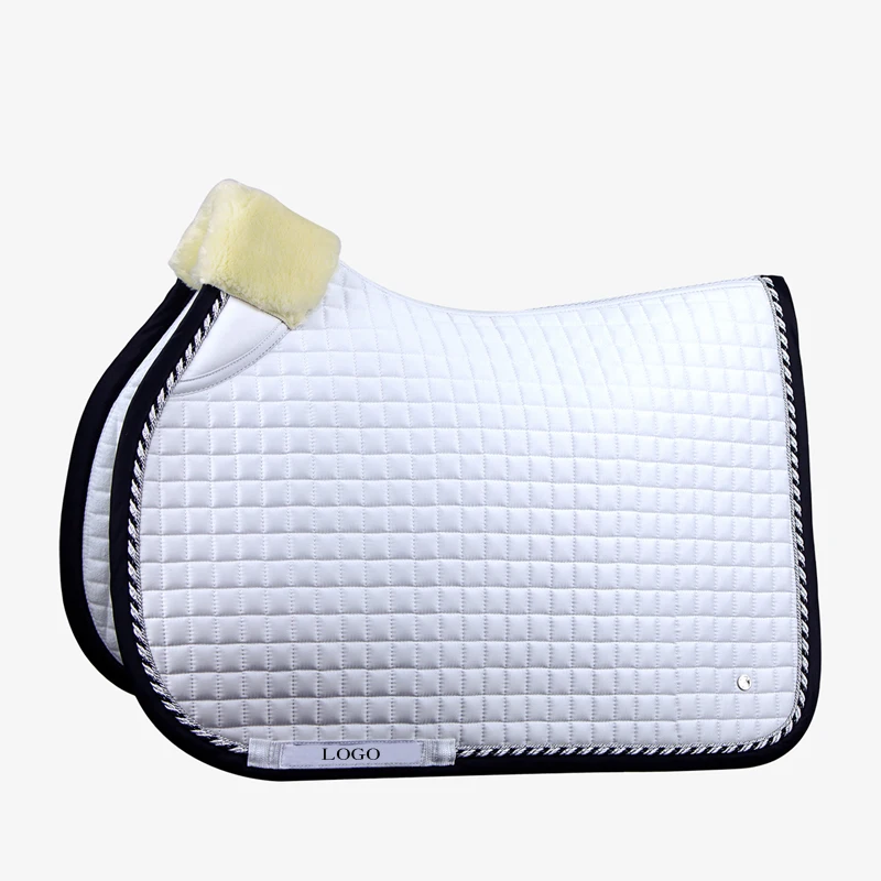 Wholesale Equestrian Jump Saddle Pad Custom New Style Comfort Breathable Horse Saddle Pads High Quality