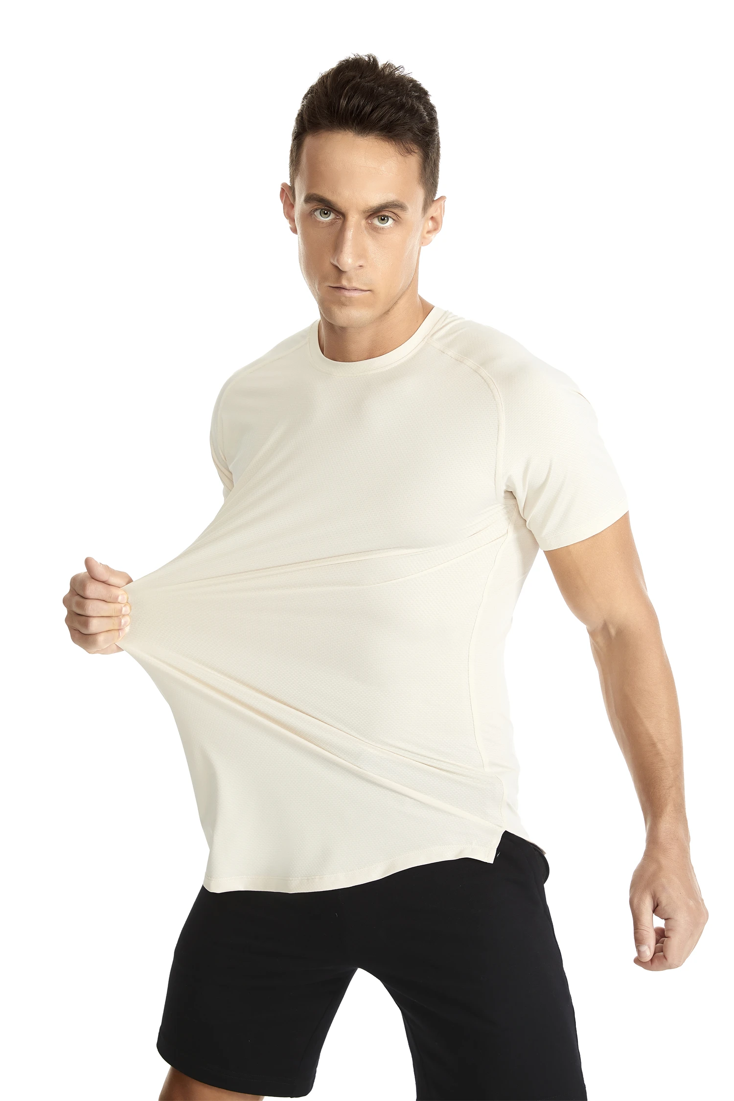 2022 Custom Fashion Tee Premium Men Organic Pima Cotton White Oversize Plain 3D Embossed T-shirt for man