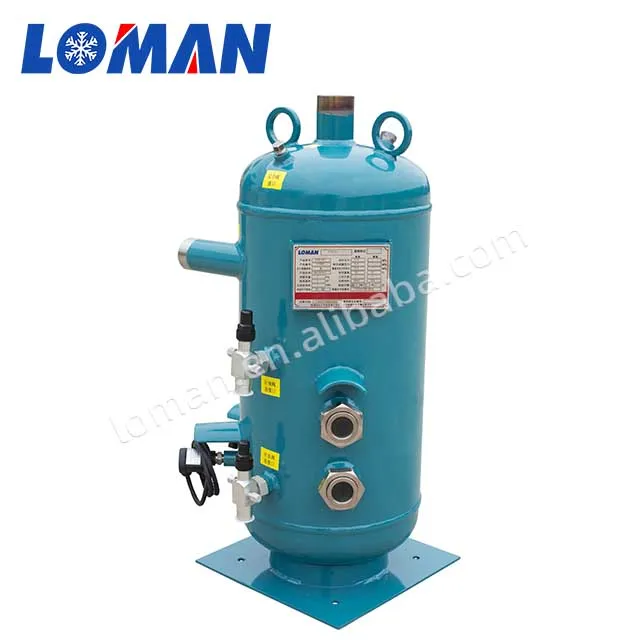 LOMAN best price refrigeration oil separator receiver for screw compressor