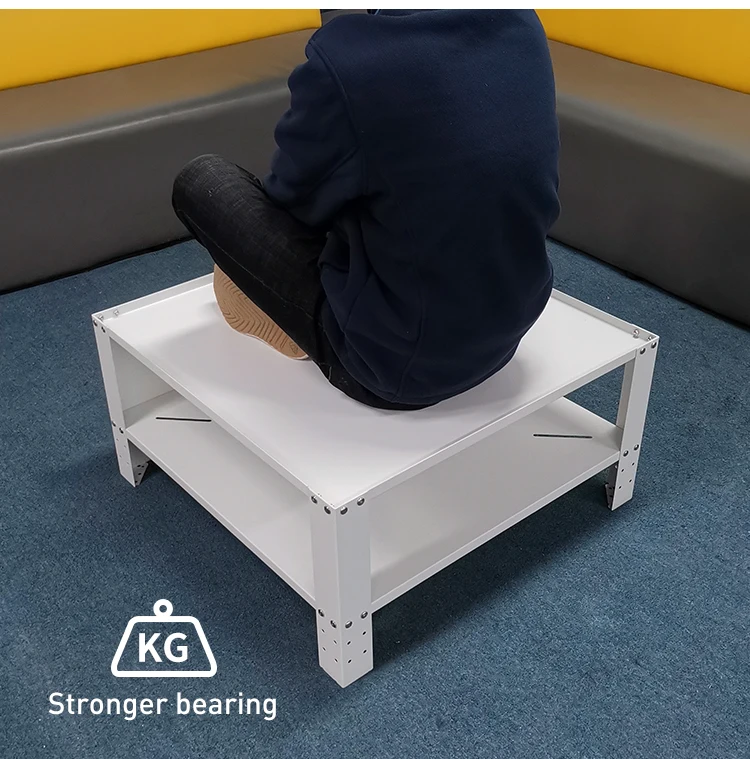 Metal Bracket Steel Custom Black Coat Painting Washing Machine Base Frame