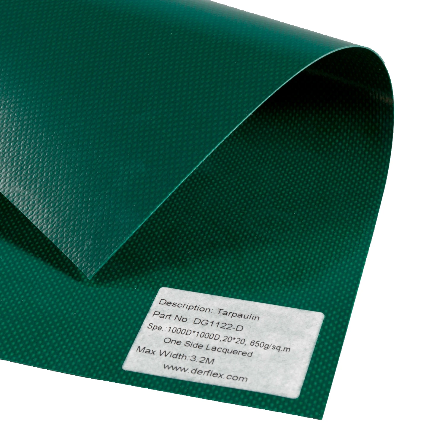 DERFLEX outdoor pvc tent canvas tarpaulin fabric for outdoor camping and conference construction