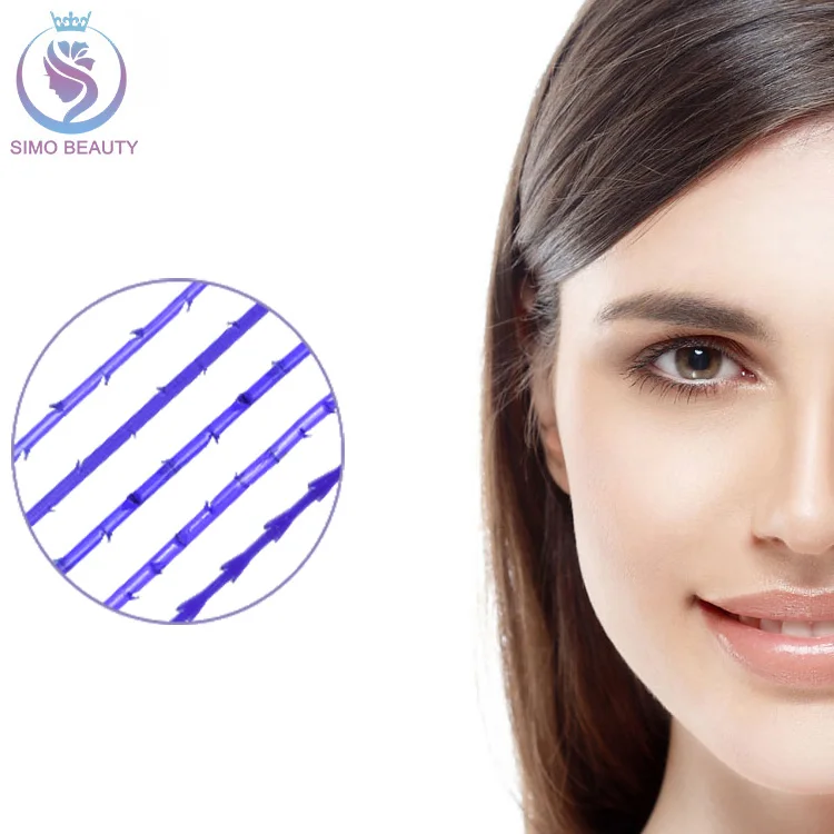 V линия pdo нитевой подъемник cannula needle DOP hilo aguja cog pdo 3d 4d