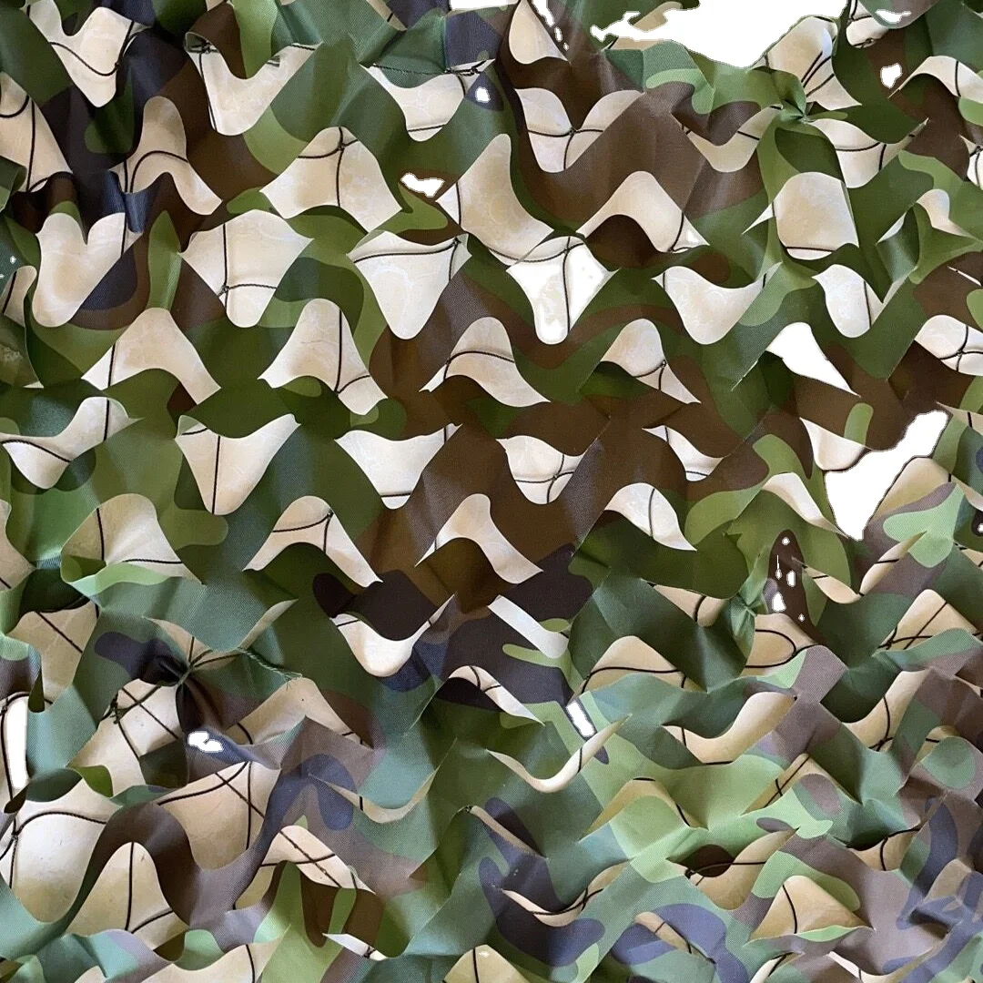 Камуфляж затенение сетка филе камуфляж 5x5