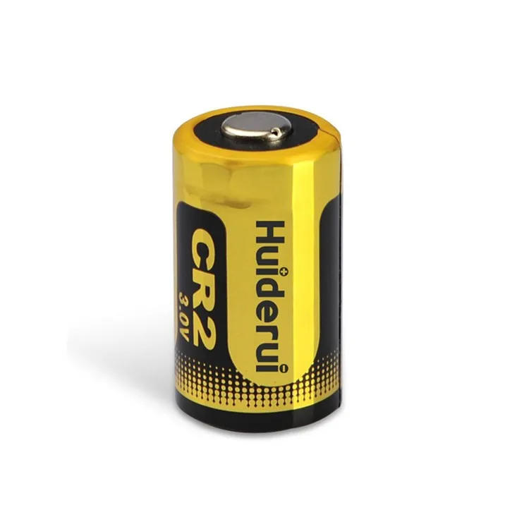 3.0V Lithium Battery Factory Price 1000mAh CR2 Huiderui Brand From China LiMnO2 High and Stable Operating Voltage Extremely Safe