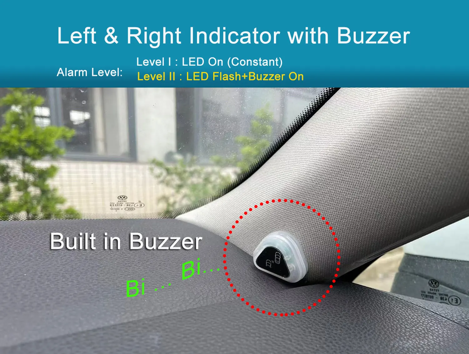 Waterproof 77Ghz Millimeter Wave Radar Sensor Auto Blind Spot Detection System