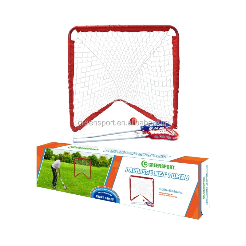Best seller METAL lacrosse net combo lacrosse stick field hockey ball