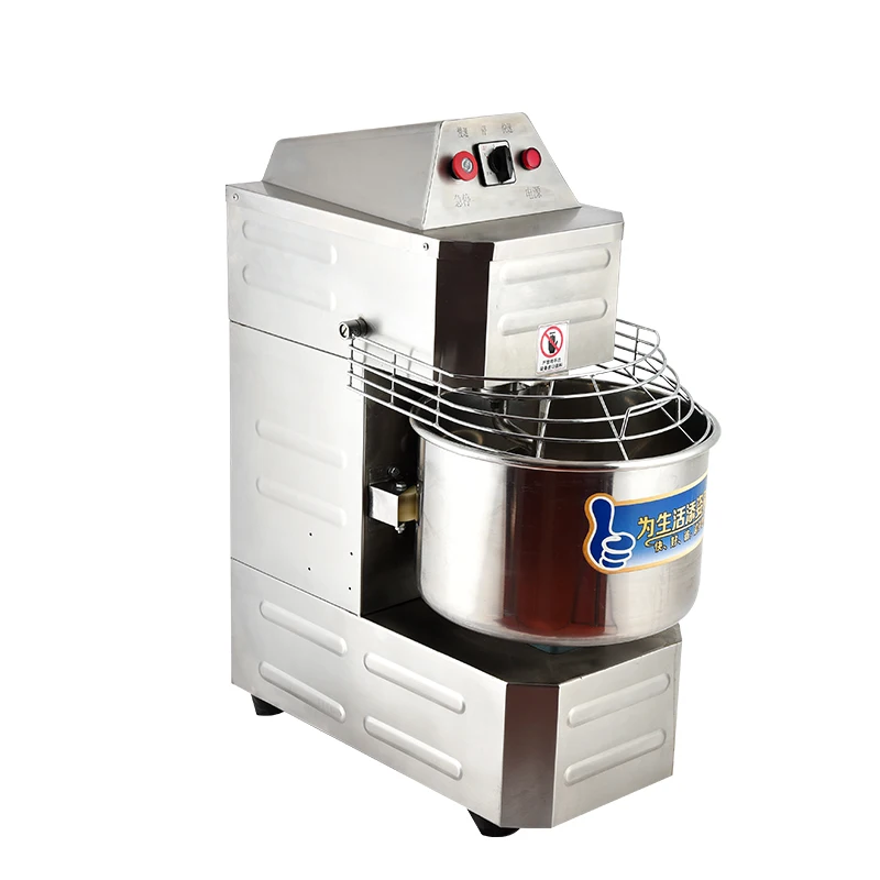 Amasadora De Pan 20L 20Kg Best Commercial Kitchen Bakery Bread Flour Mixing Machine Spiral Dough Mixer Kneader Machine