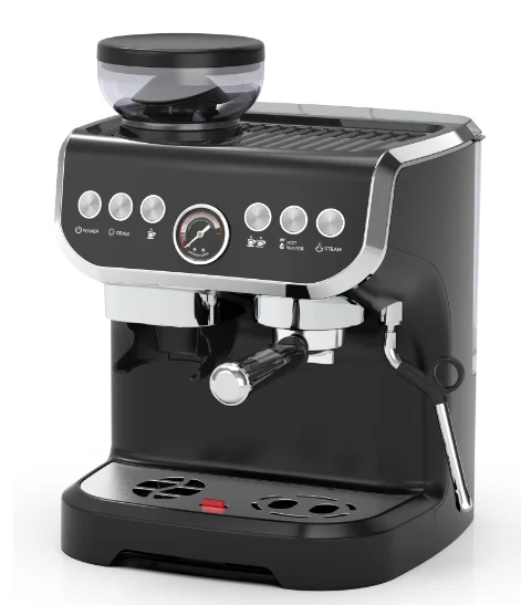 professional italian home kitchen fresh grind expresso commercial electric espresso coffee maker machine