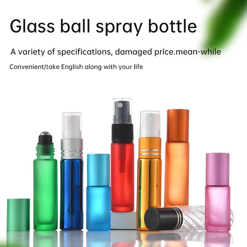 Cheap High Quality 2ml 3ml 5ml 10ml Small Perfume Atomizer Vials Sample Glass Bottle With Plastic Spray Pump Mini Tester Bottles
