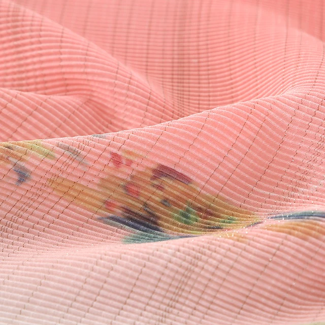 Женская плиссированная юбка с цифровым принтом