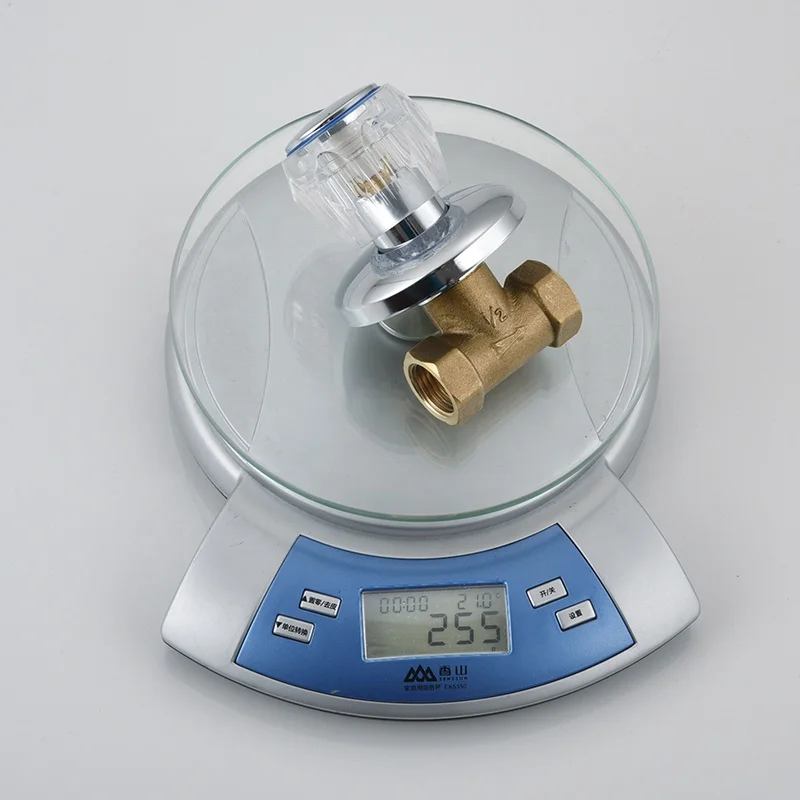 OEM brass chrome brass water stopcock conceal stop valve