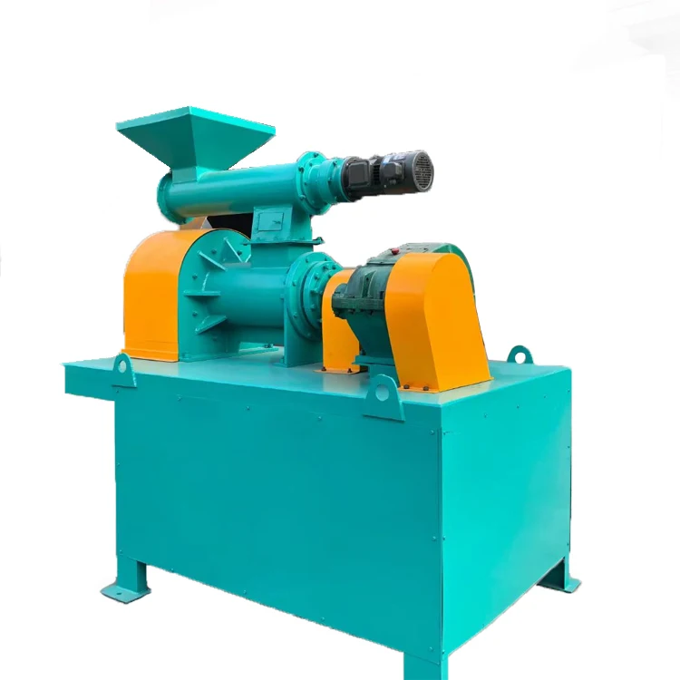 Organic fertilizer making machine for pelleting fertilizer