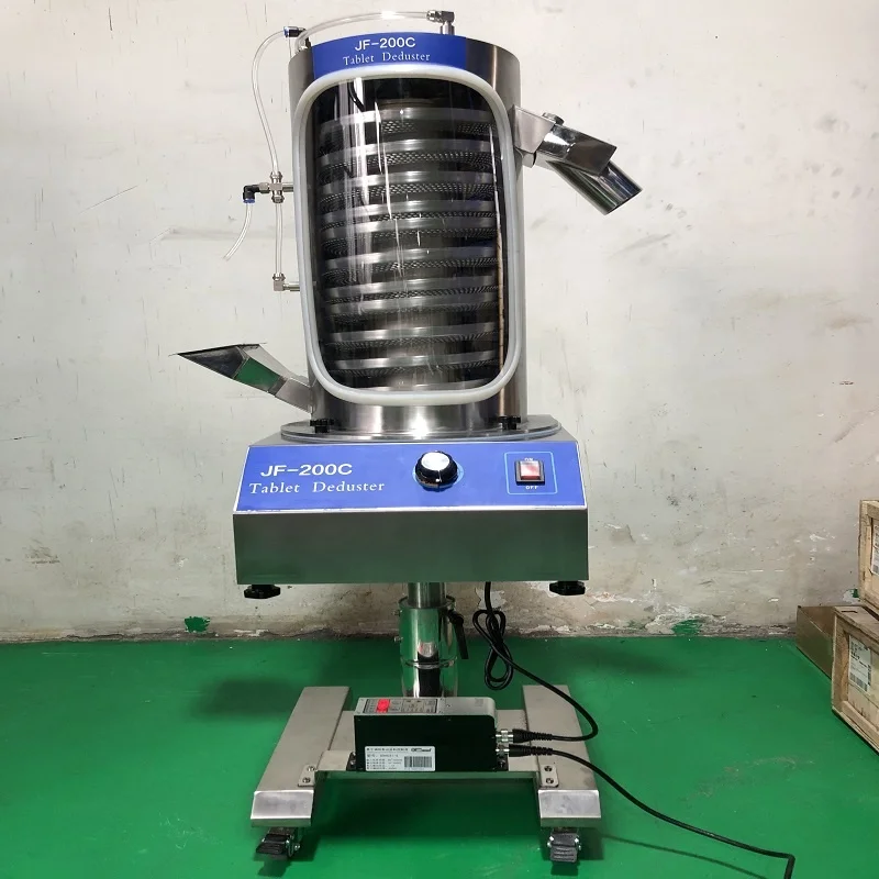 Model SZS 200 tablet Deduster for all kinds of tablet polisher