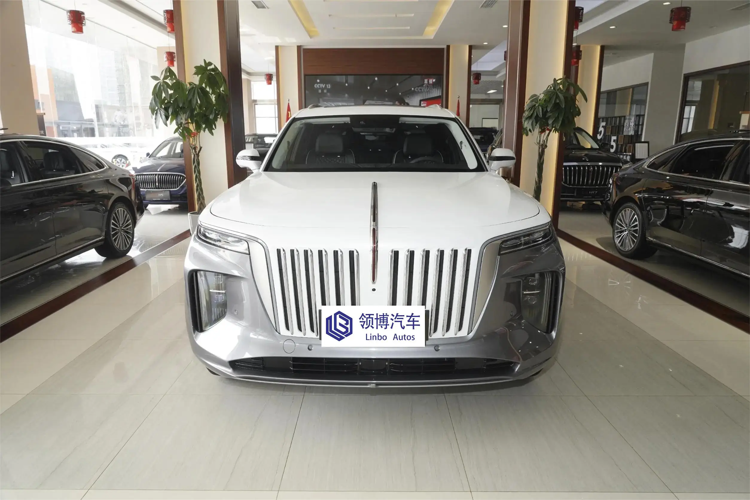 2022 2023 New Energy Hongqi E-hs9 660km Full Size Suv Electric Car Dual Motor Awd Pure Electronic 4 Seats For Family