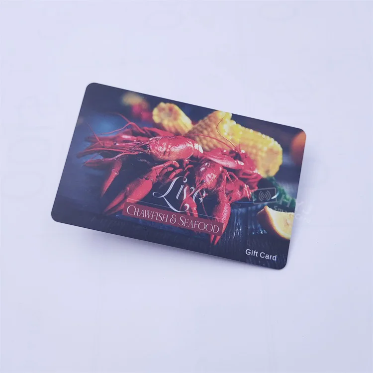 Wholesale Printing Plastic PVC VIP Membership restaurant loyalty cards reward cards for stores