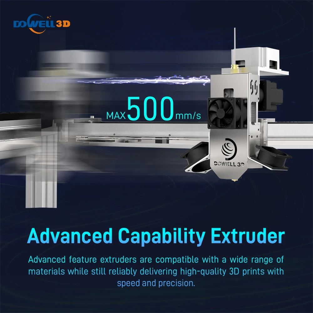 2024 new version 500mm/s fast printing speed 3d printer with klipper mulit-function highly productive impresora 3d