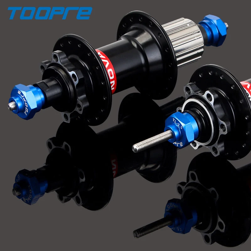 TOOPRE Aluminum Alloy Bike Barrel Shaft Hub Fixing Rod For 12/15/20mm Hubs Bicycle Repair Tools