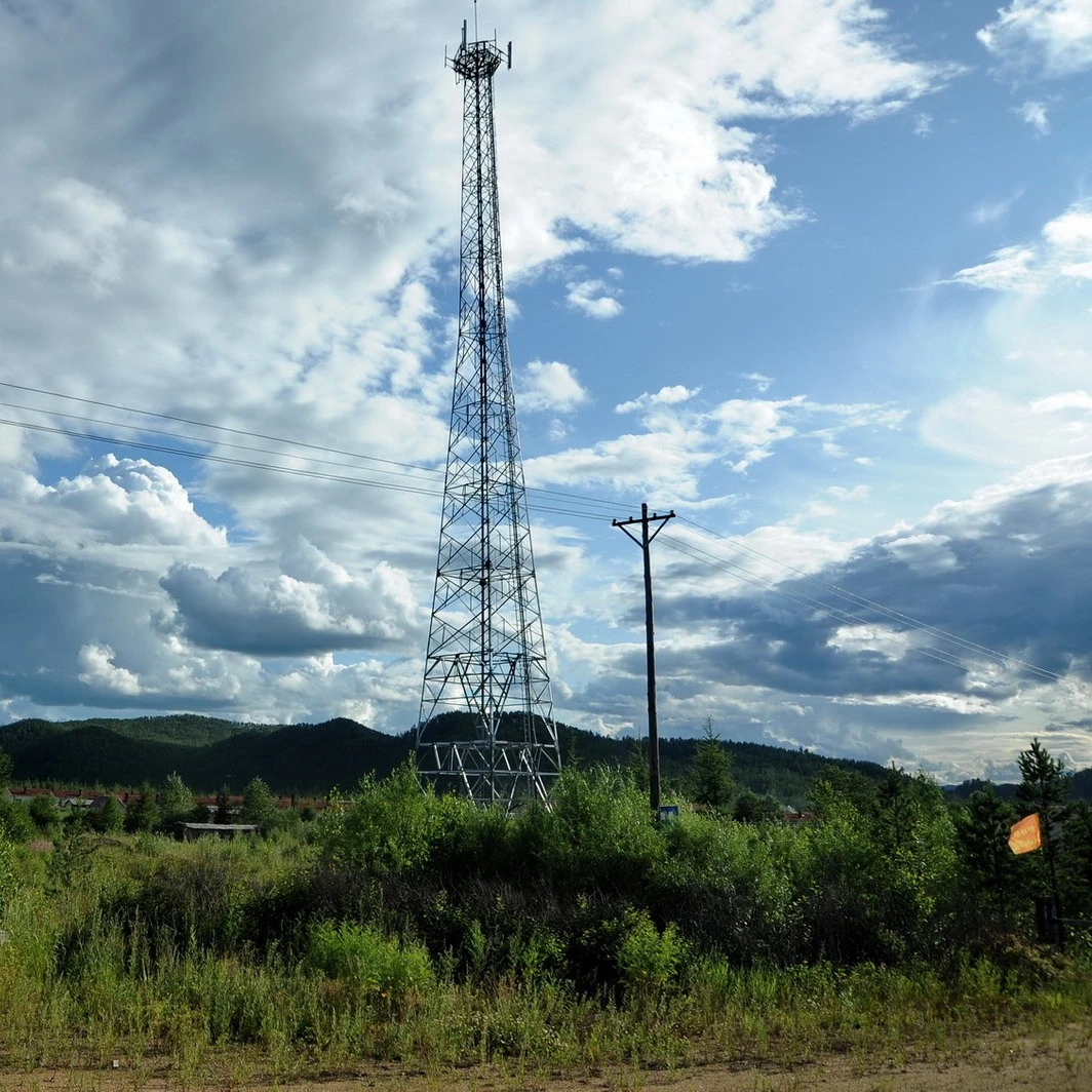 Manufacturer Supplier Support Angular Telecom Radio Steel Microwave Self Supporting Gsm Antenna Tower