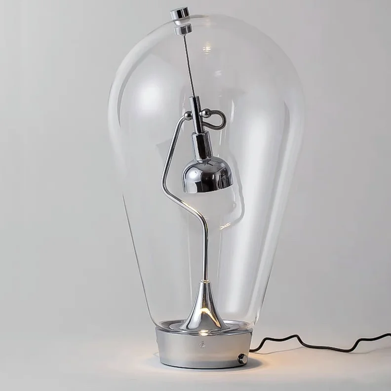 Nordic LED Style Hotel Desk Bedroom Lampe De Table Bedside Light Modern Luxury Home Decor Small Glass Table Lamps