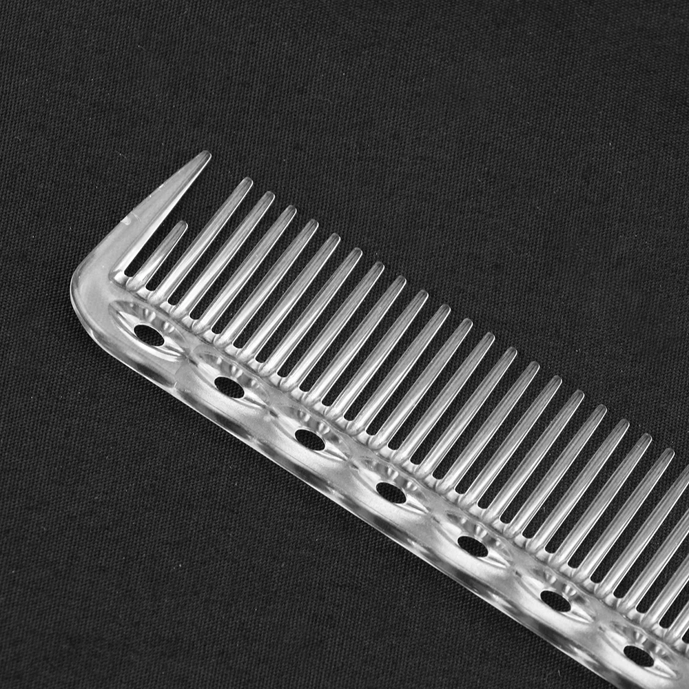 Masterlee High Quality Transparent ABS Plastic Hair Cutting Comb Barber Tool Comb Hair Brush
