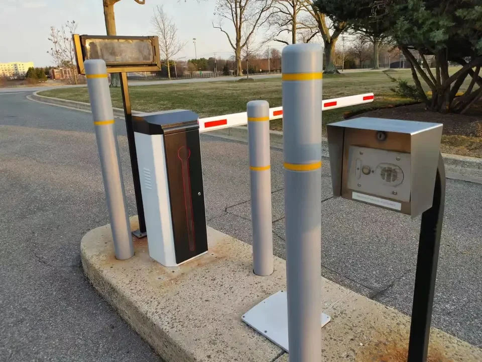 Автоматические прочные барьерные ворота переменного тока со светодиодной подсветкой для транспортных средств вход в систему безопасности парковка с CE