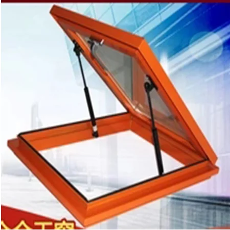 Настраиваемые окна skylight металлические непромокаемые Ураганные алюминиевые на крыше с двойным стеклом