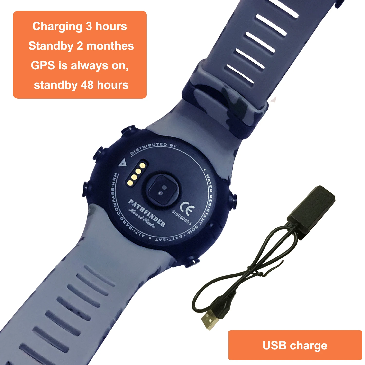 Relogio masculino Смарт-часы Beidou GPS с двойной звездой позиционирования uhr длительным временем ожидания Поддержка Apple Android система