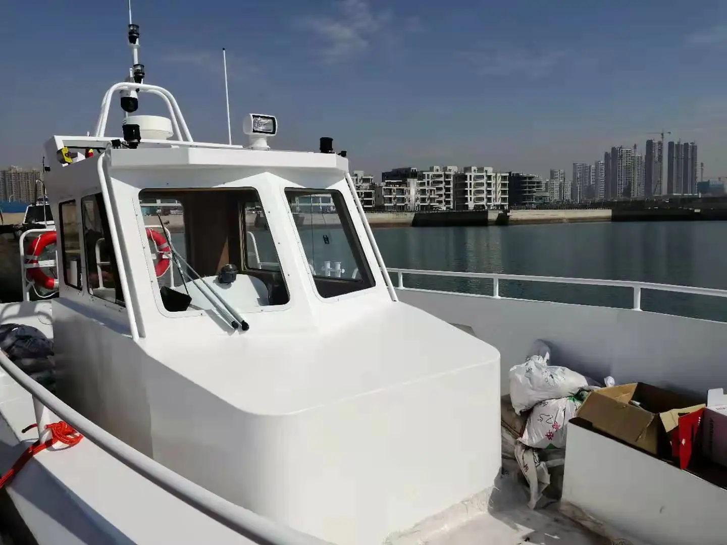 11m Aluminum Alloy Working Boat business yacht high speed boat