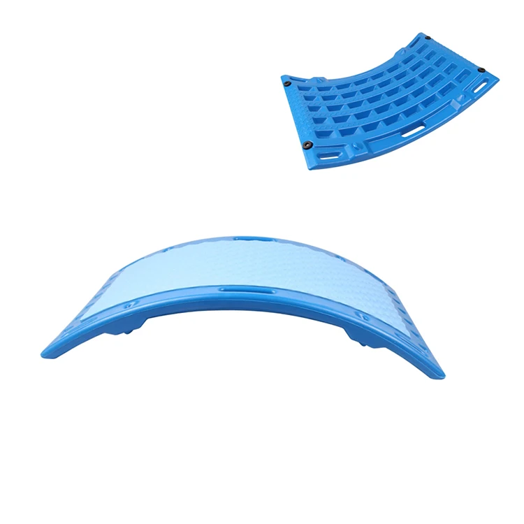 HDPE Gym Fitness Cardio Platform Arc Shape Arch Sit Up Power Bench Aerobic Step Board