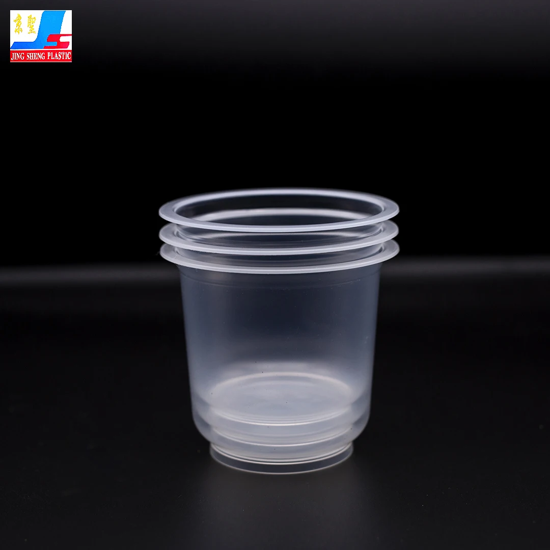 Hot sale High Qualiy custom disposable transparent cup plastic pp 22oz 700ml clear cup
