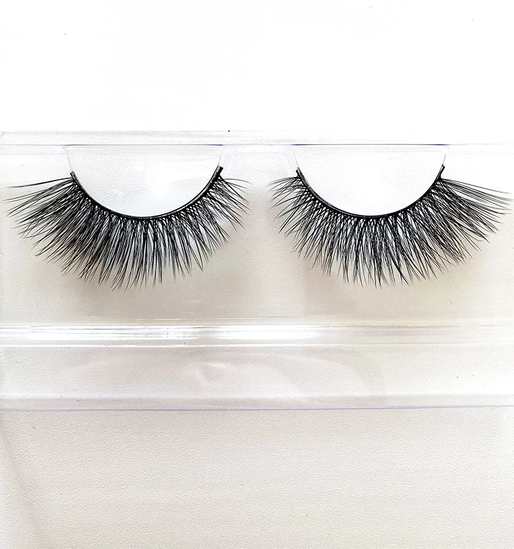 Silk Lashes Soft Material Eyelashes Faux Mink Eyelashes