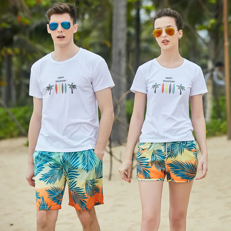 Wholesale Cheap Men Women 100% Polyester Quick dry Waterproof UV Sublimation Print Board Shorts Swimming Hawaiian