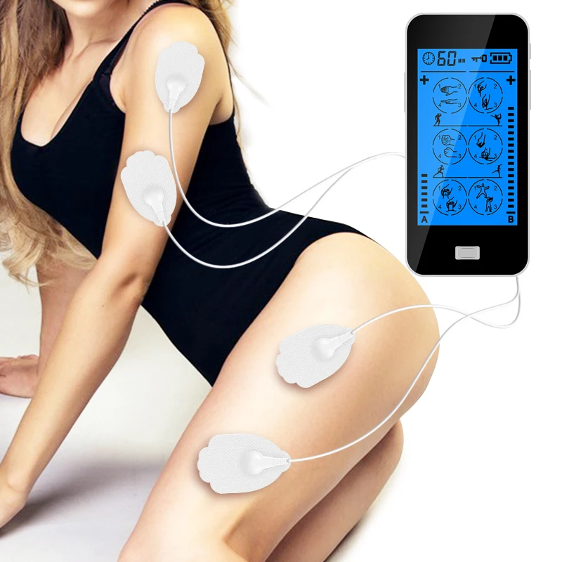 Tens Unit Pulse Massage Machine Muscle Stimulator Shock wave Physical Therapy Nerve Relaxation Physiotherapy for Arthritis