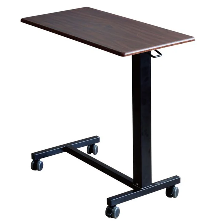ENT-1001H hospital dining table wheelchair tables for disabled Adjustable Patient overbed Table