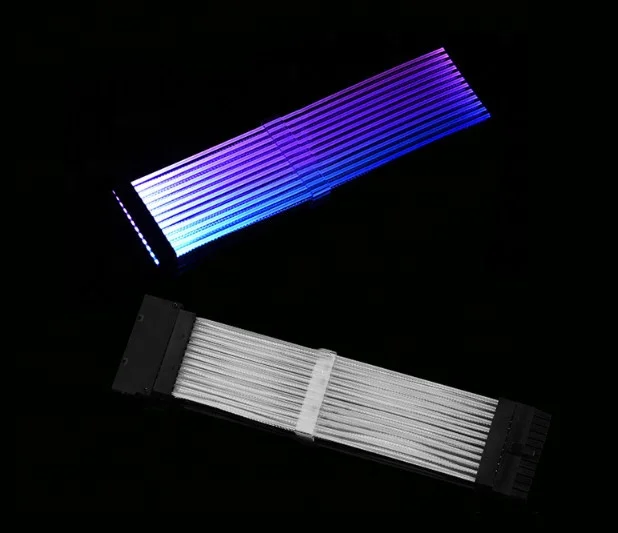 24PIN палаючы кабель сінхранізаваны кабель RGB мужчына-жанчына падаўжэнне электрычны джэмпер дрота Dupont