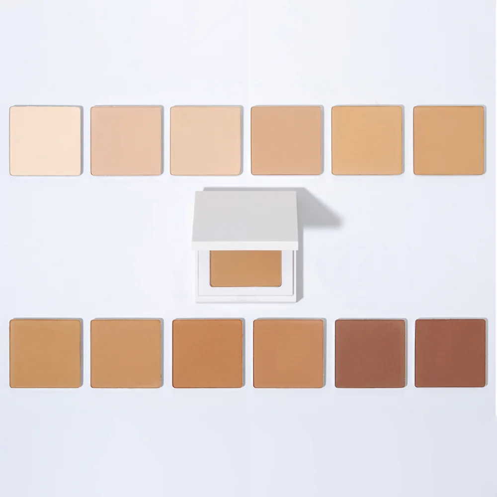 Luminous Makeup Matte Compact pressed powder Setting Face Powder Waterproof Full Coverage Make Up setting powder