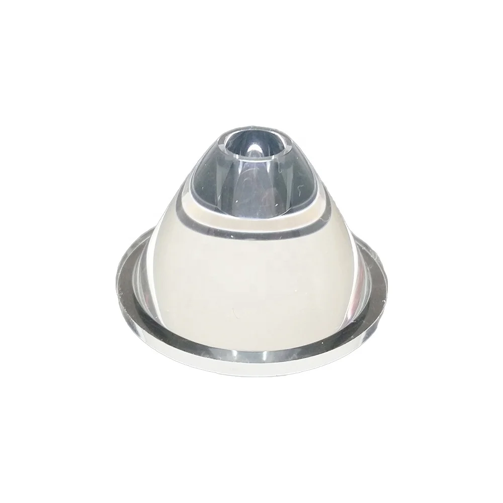 Customized OEM Silicone Optical Led Light Lens Plano-concave Multi Angle Transparent COB Lenses for Bulkhead Road Street Light