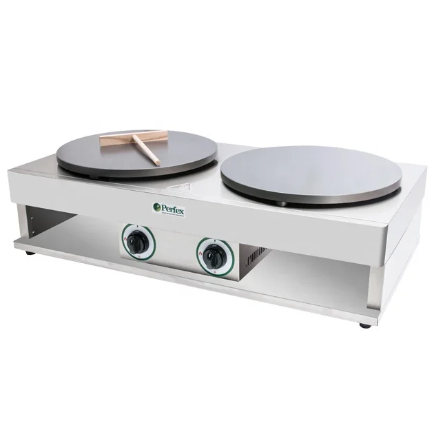 
Commercial GCM-1 single head gas crepe maker with high quality, Non Stick for Pancakes, Blintzes, Eggs 