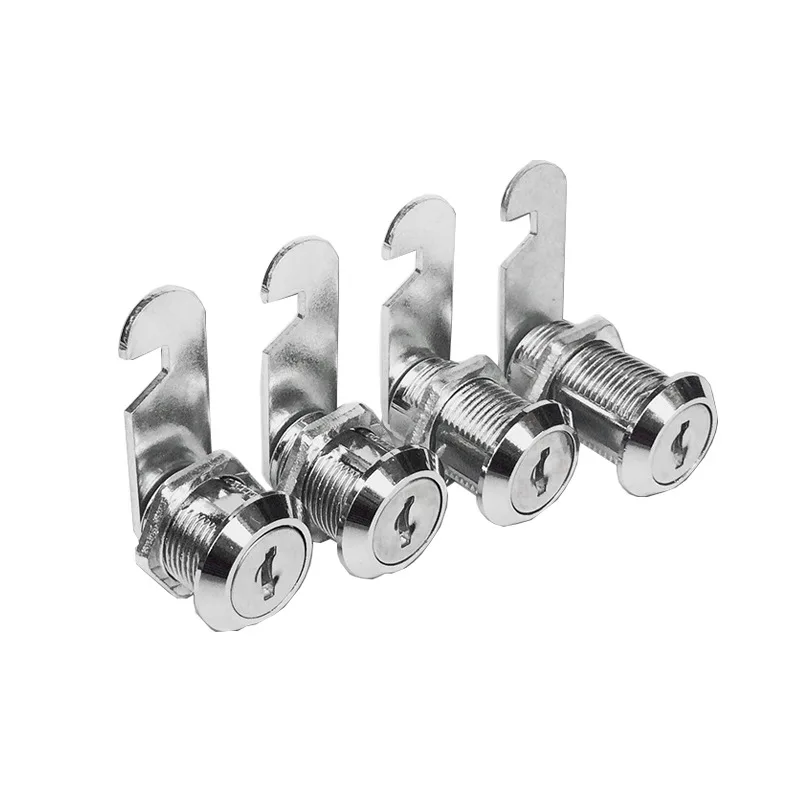 Nickel plated drawer lock 103 file cabinets cam locks