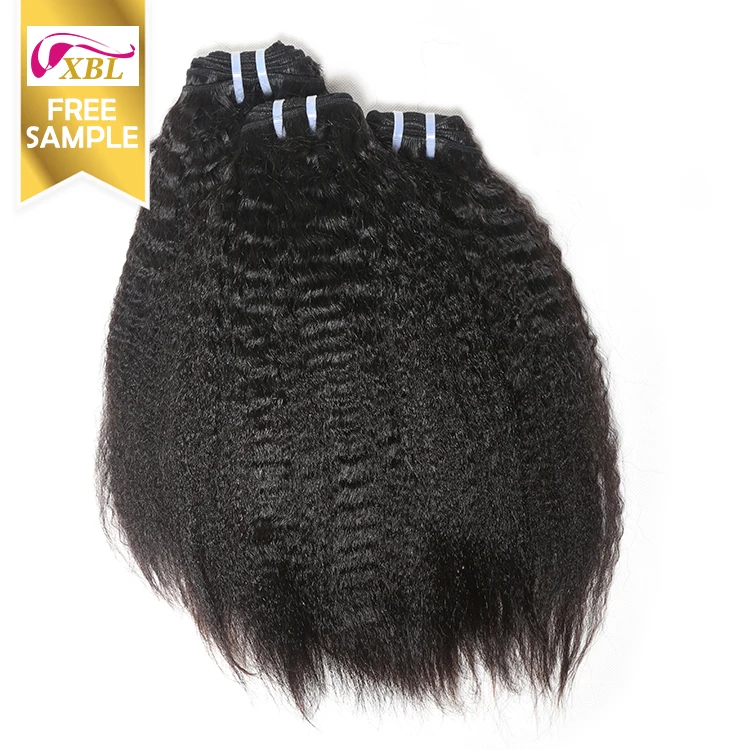 
XBL Best Selling Products In Dubai Brazilian Hair 30 Inch Straight Black Color Cheap Remy Hair Weft 