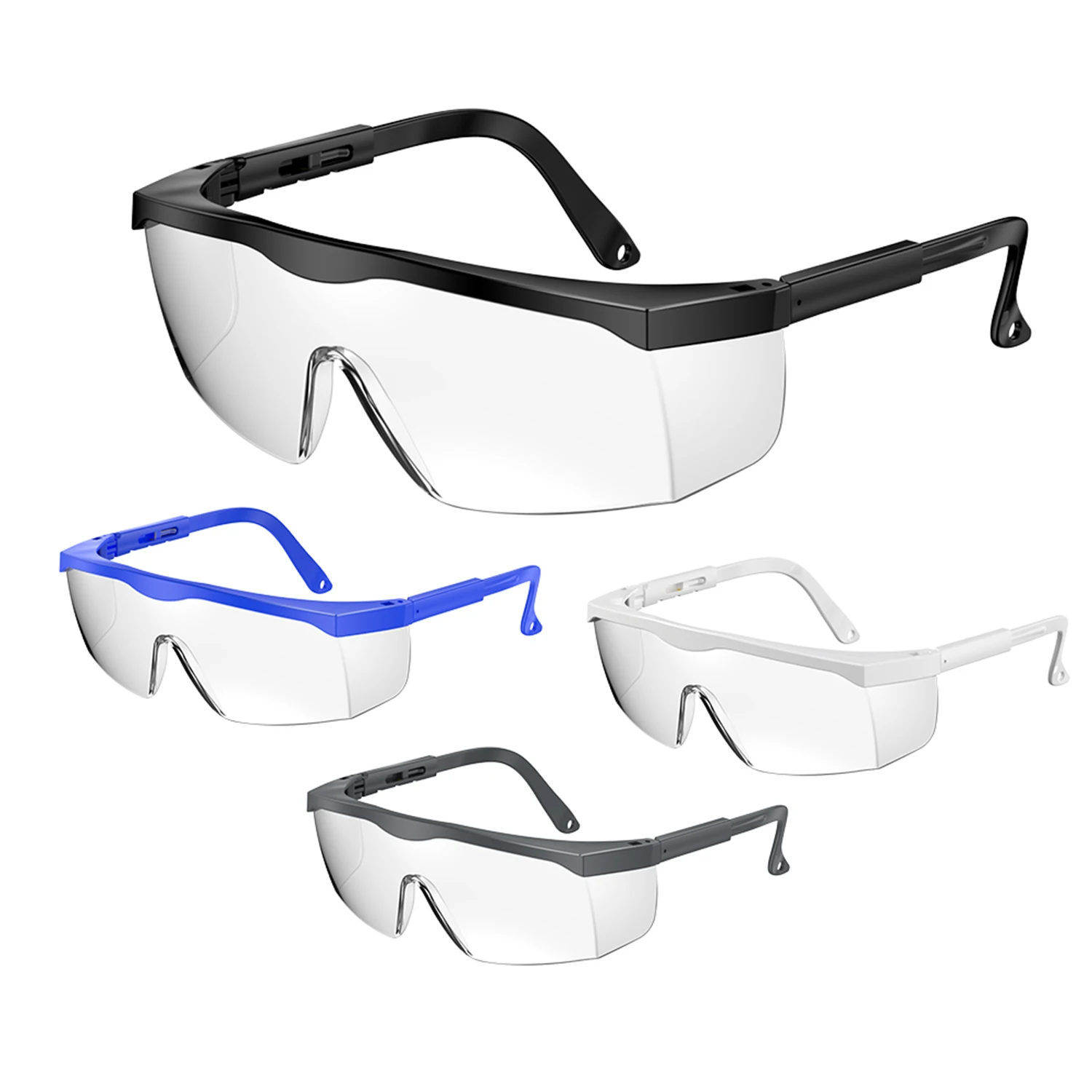 Luxury Safety Goggle Anti-Splash Wind Dust Proof Eyewear Protective Eye Glasses for Work Lab Industrial Sports Cycling Camping
