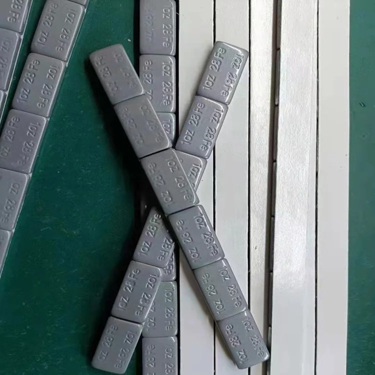 Fe Black coating Stick on Tire Wheel Balance Weight balancing weights