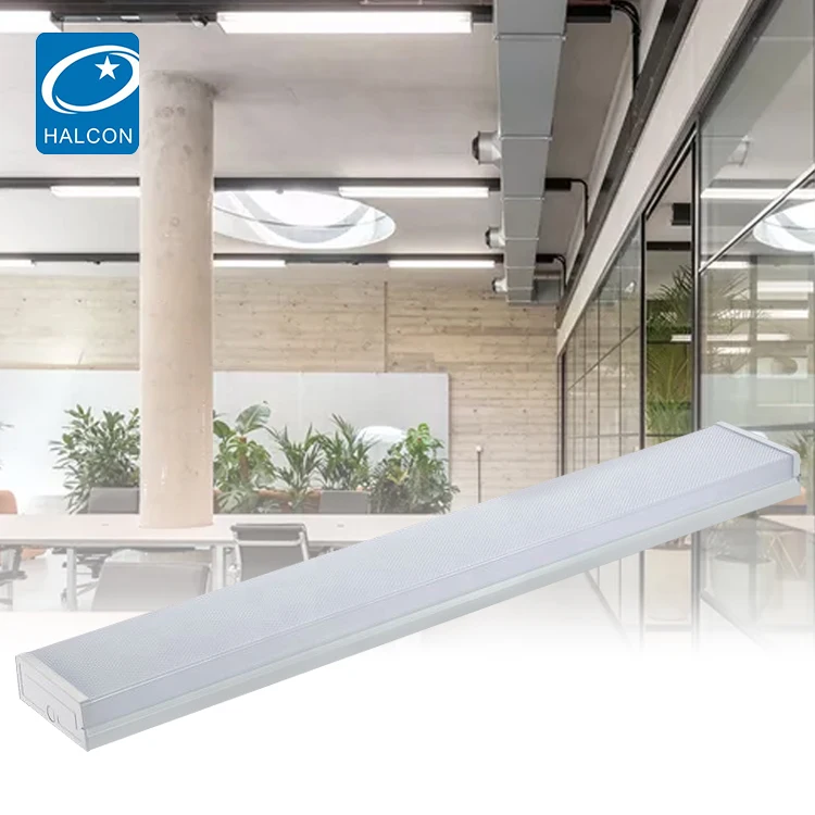 High Lumen Good Quality Warehouse Office Indoor Lighting 40w Steel Sheet Led Batten Strip Light