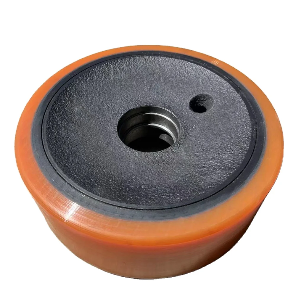 Long Service Life 285x100 (47x24) mm LINDE Part No. 0029902329  0029903807 Durable Poly urethane Solid  Load wheel