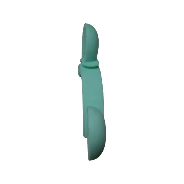 Wholesale cute  bear ears silicone  rubber protective case green color selection for decoration