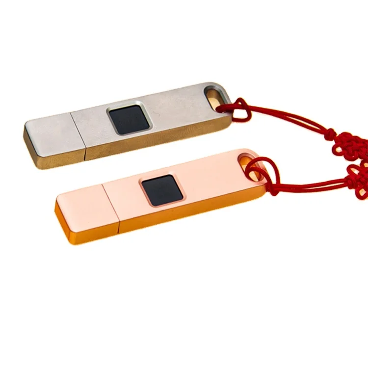 Wholesale Price Full Metal Capacitive 16Gb 32Gb 64Gb Security Fingerprint Unlock Usb Flash Drive